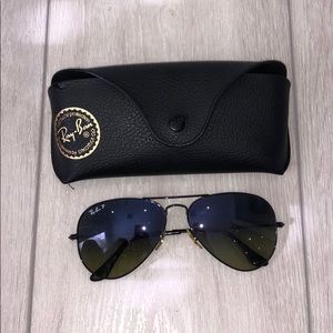 Unisex Polarized Ray Ban Aviators